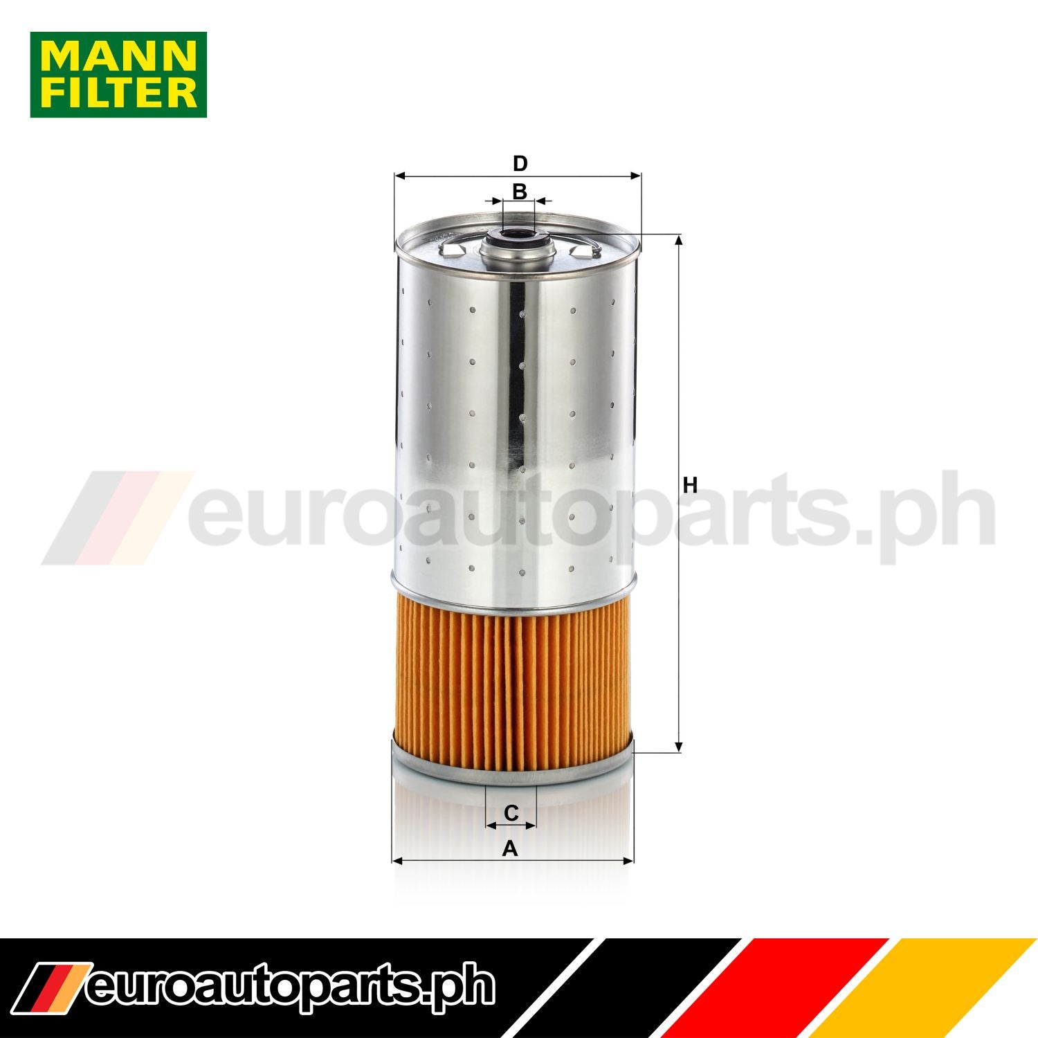 Oil Filter / 617 184 01 25 / Brand Mann / Mbenz