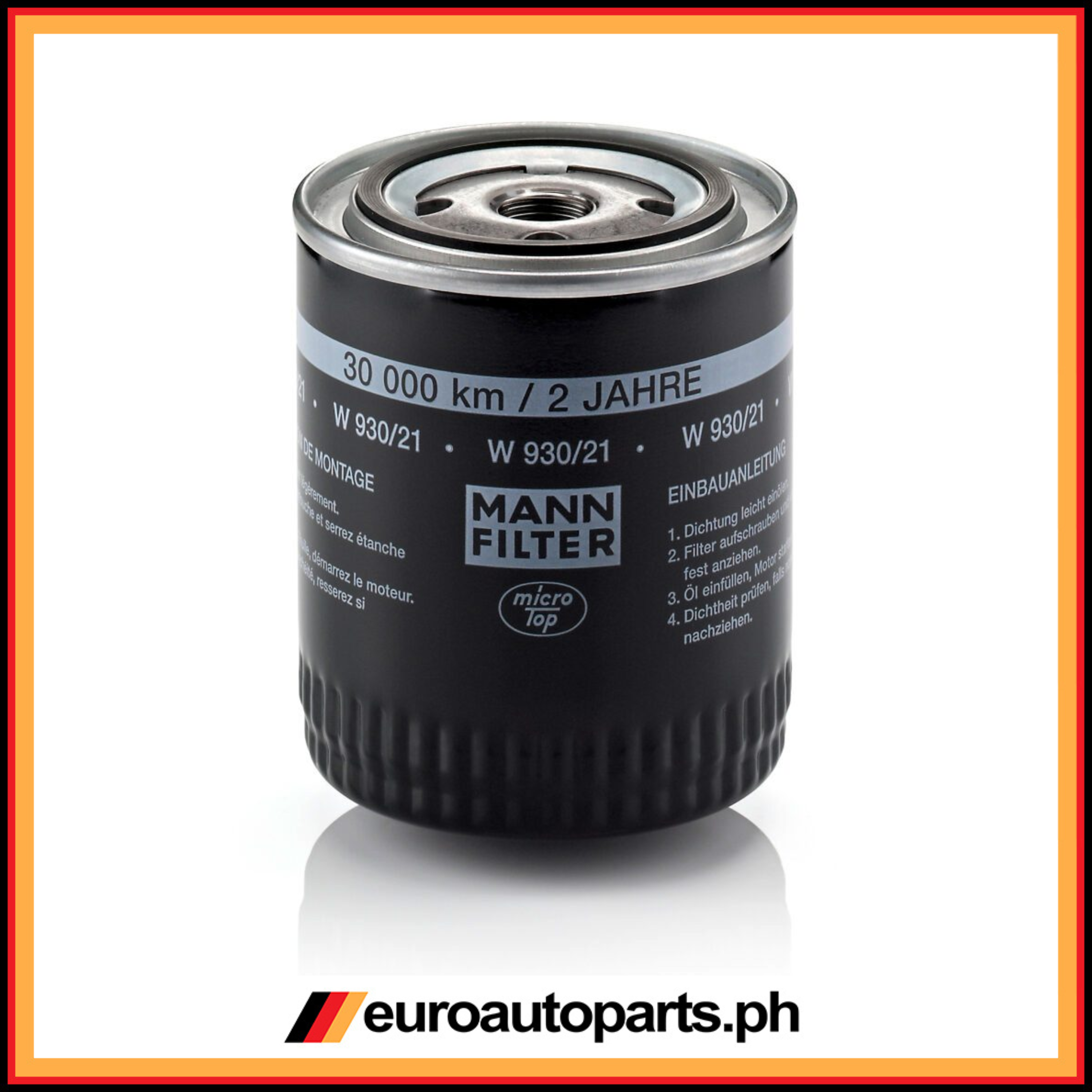Oil Filter / 078 115 561 / Mann / Audi