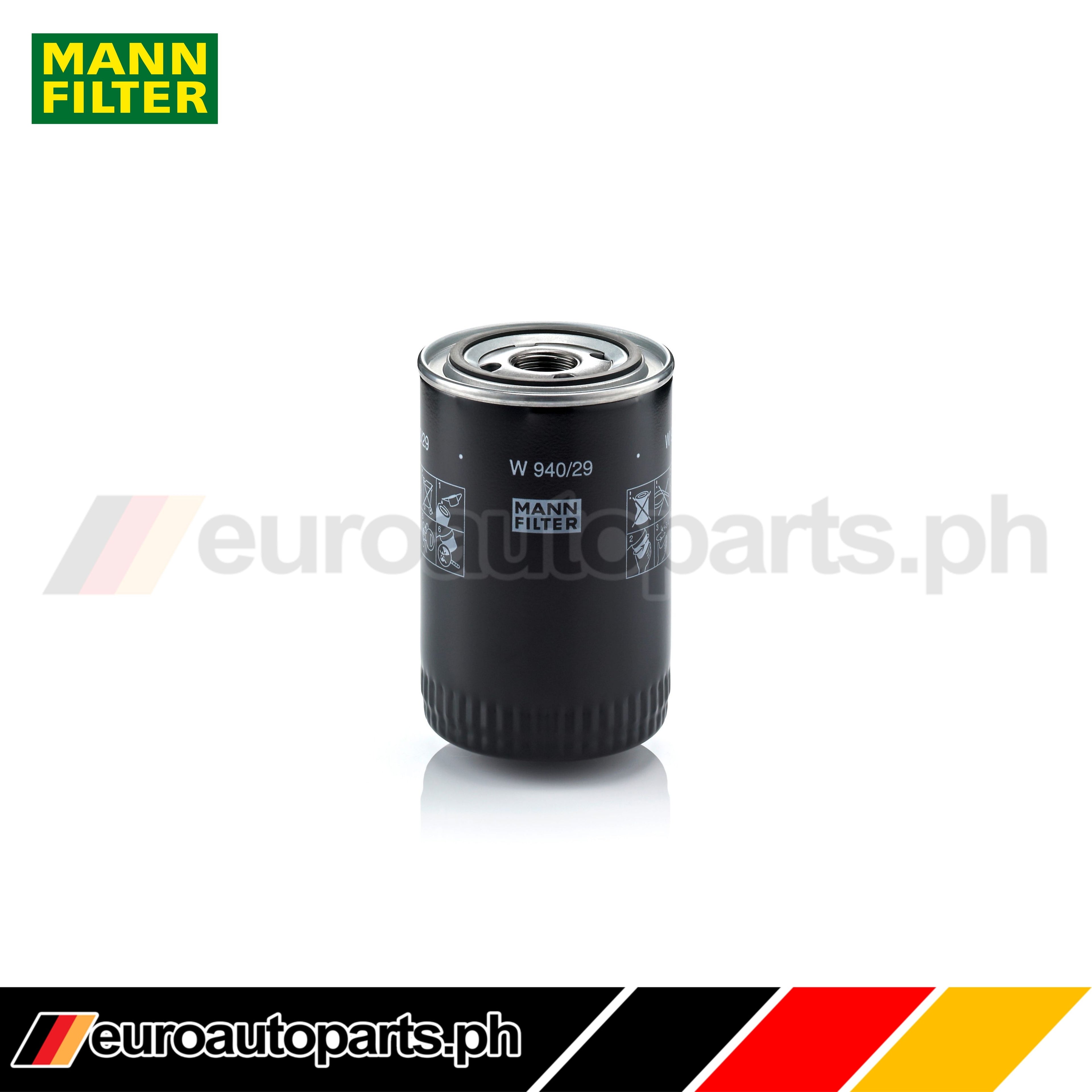 Oil Filter / 930 107 764 01AM / Brand Mann / Porsche