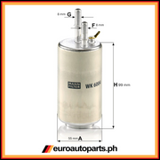 Fuel Filter / 31274940 / Mann / Volvo