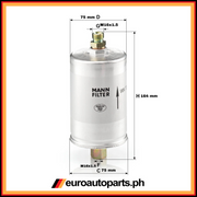 Fuel Filter / 928 110 147 05 / Mann / Porsche