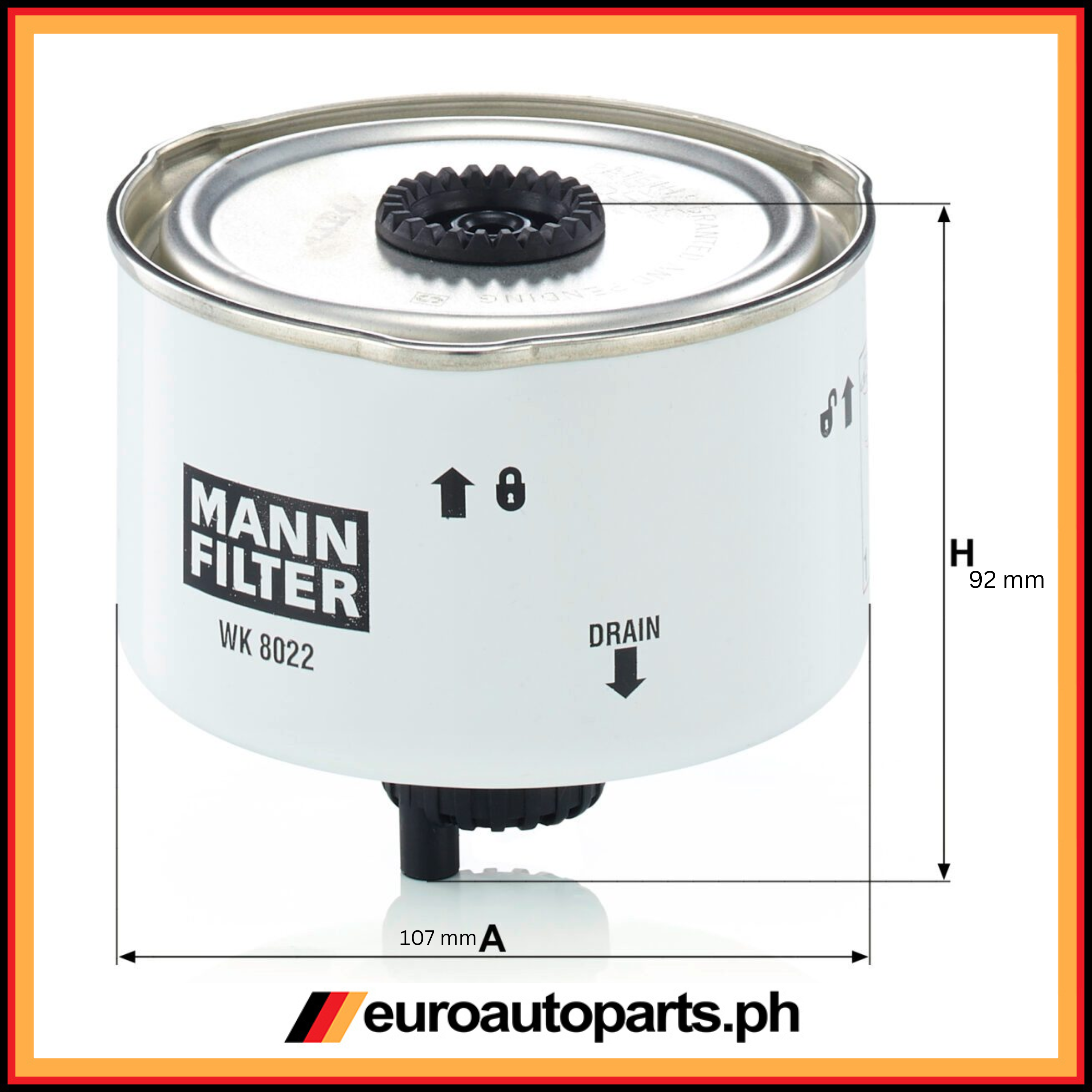 Fuel Filter / LR 009705 / Mann / Land Rover