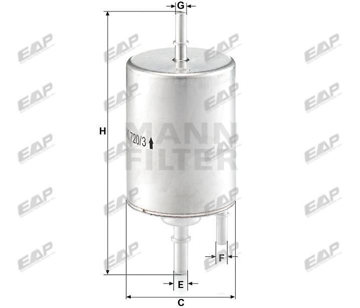 Euro Auto PartsFuel Filter Audi A6 (4F, C6)